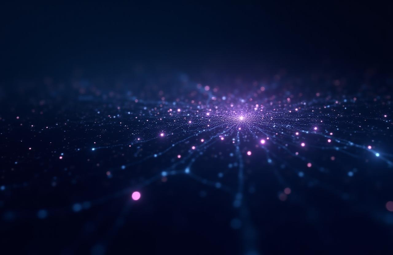 Deep space orbital integration network visual